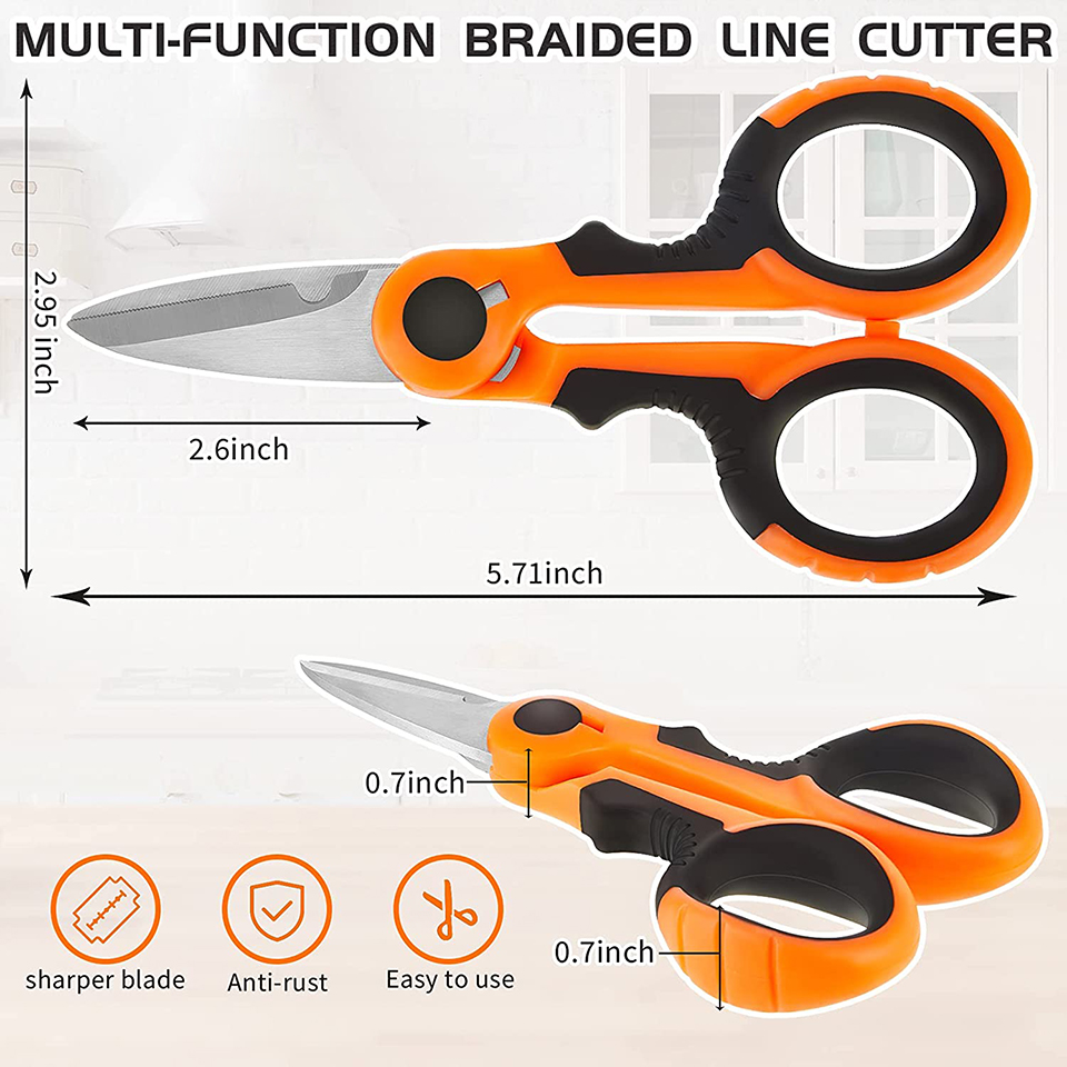 WALK FISH Japanese 420 Stainle - Fishing Line Cutter review and price