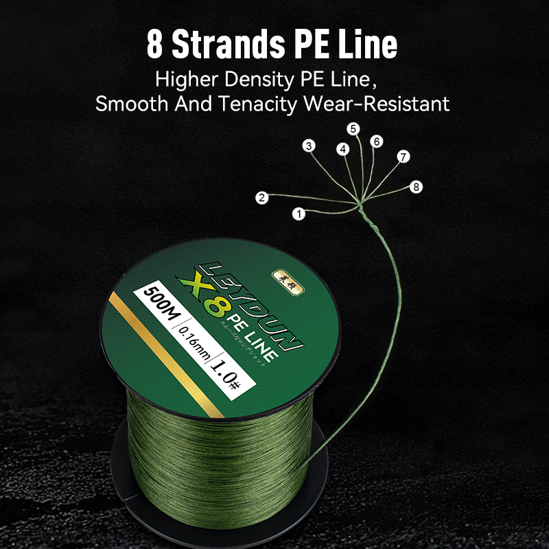 LEYDUN 500m Micro New Fishing  - Ice Fishing Line review and price