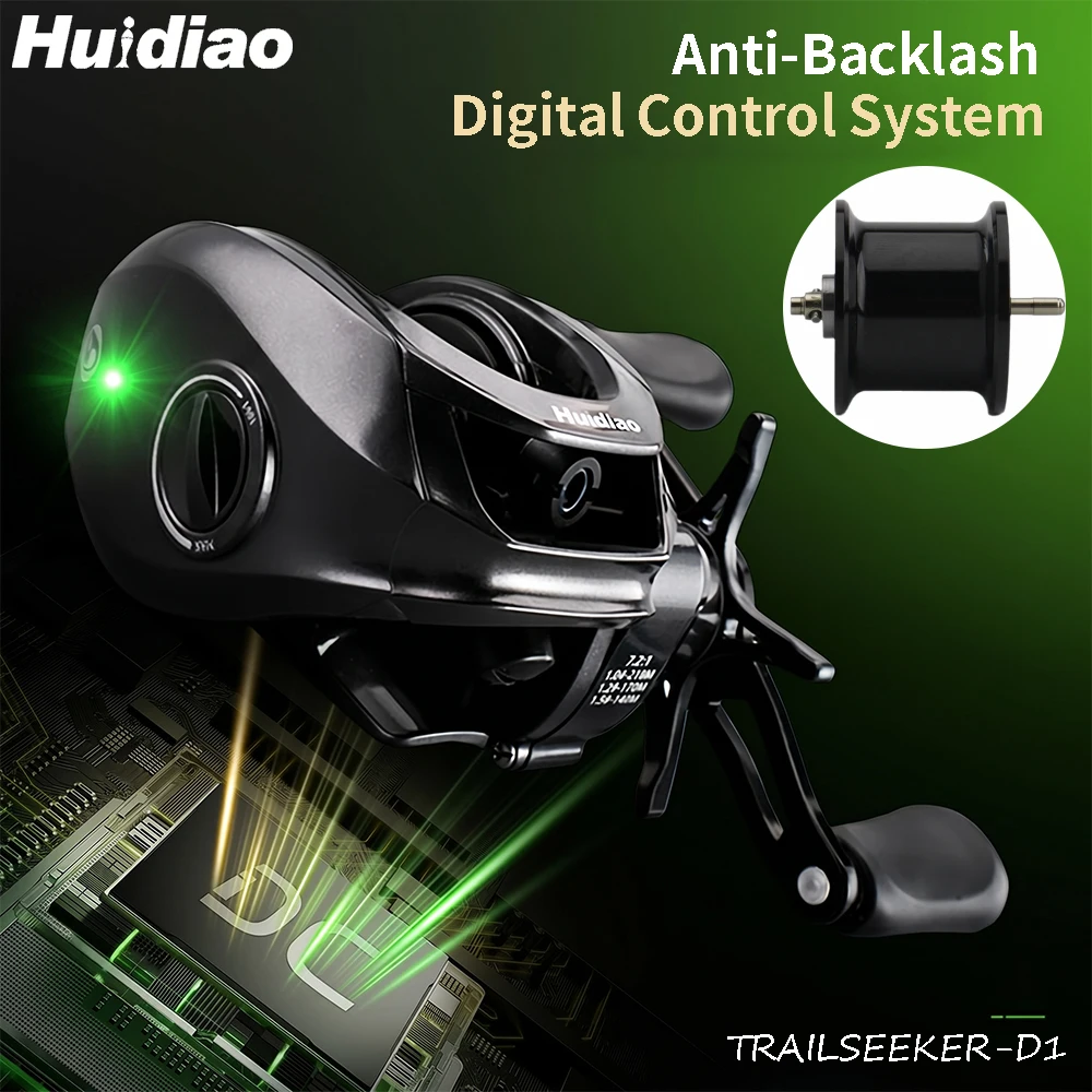 Huidiao TRAILSEEKER DC Baitcas - Kastking Reel Zephyr review and price