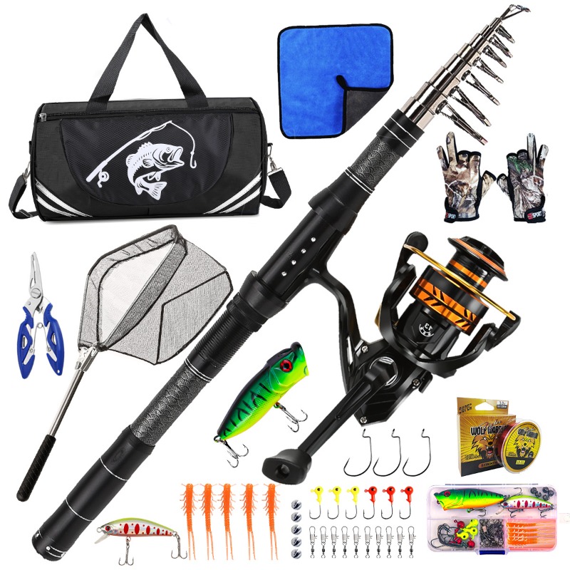 Carbon Fiber Telescopic Fishin - Freshwater Line review and price
