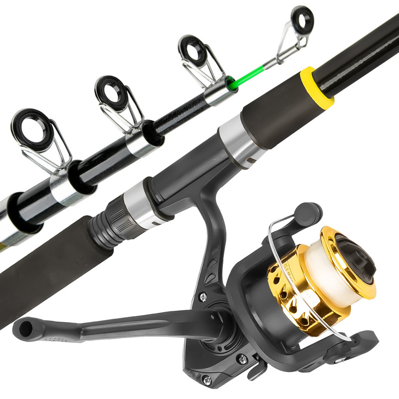 Telescopic Fishing Rod Set Fib - Freshwater Line review and price