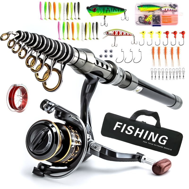 Carbon Fiber Telescopic Fishin - Freshwater Line review and price